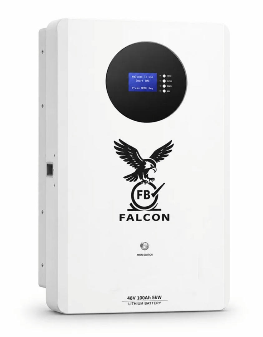 باتری لیتیومی خورشیدی فالکون ۵ کیلووات | Falcon LiFePO4 48V 100Ah